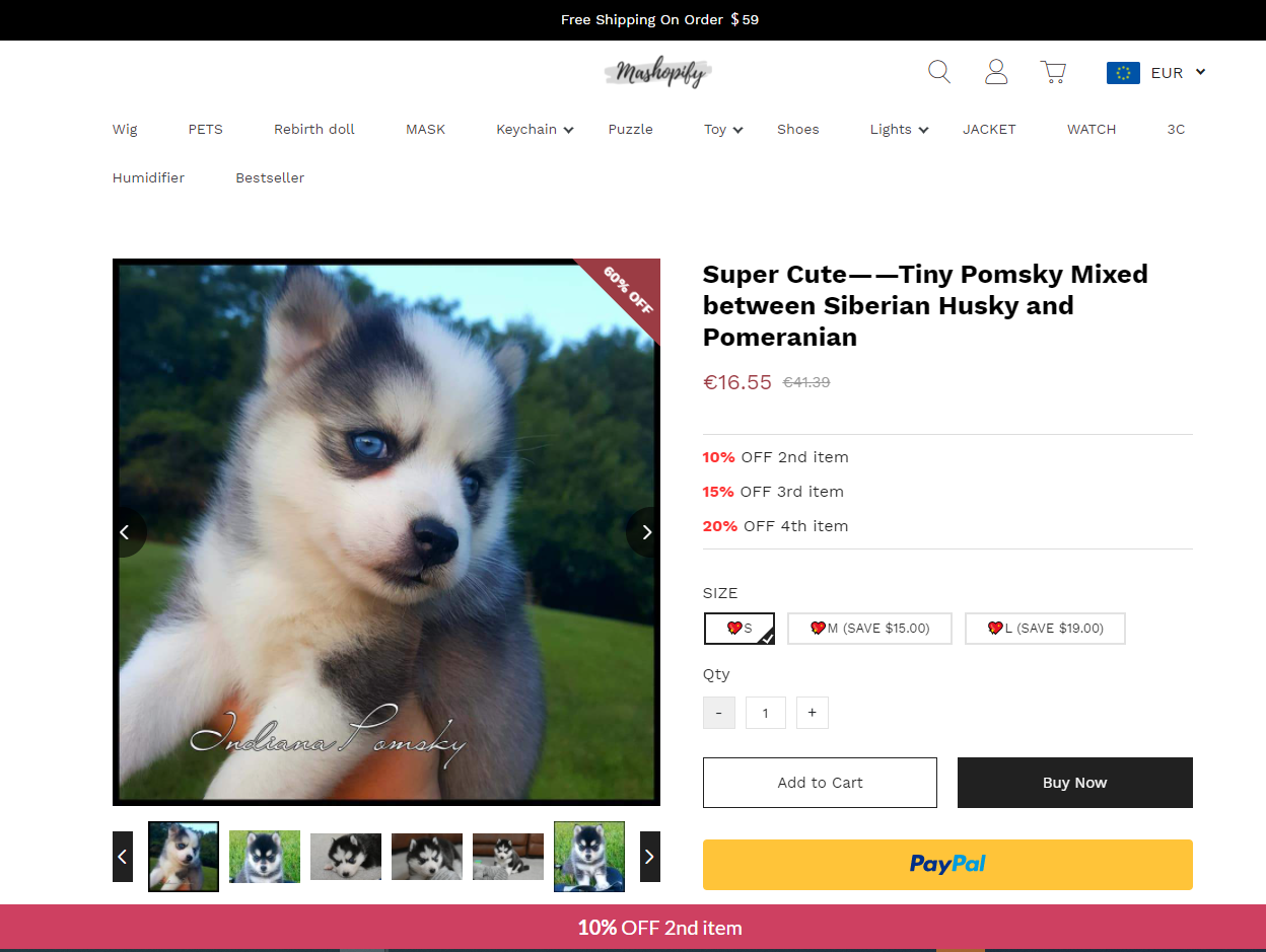 realistic robot toy scam